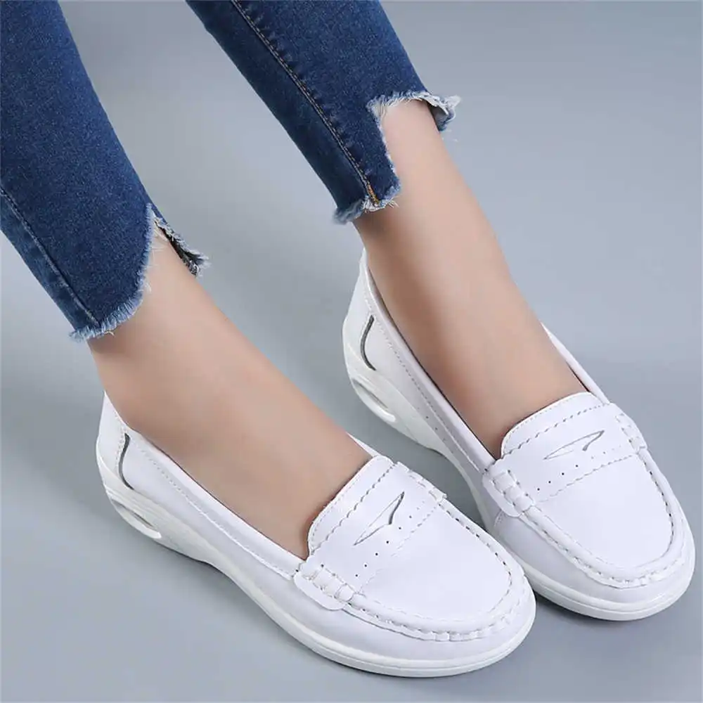 Women Accessories Shop Name Ideas - หนา Slipon สีขาว Trainers สําหรับชายรองเท้า 46