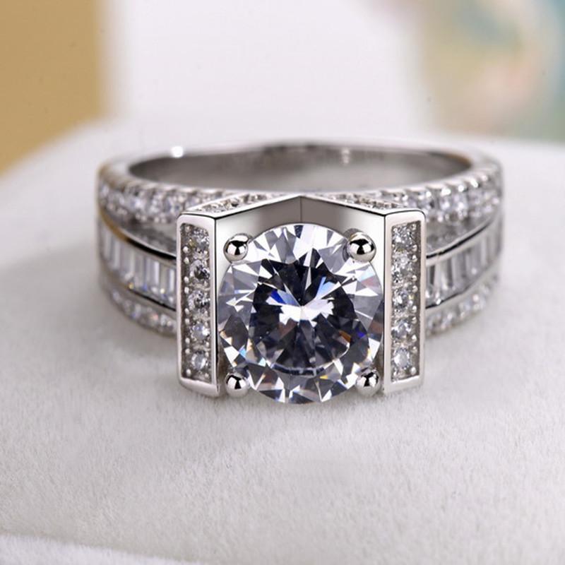 Women Accessories List - งานแต่งงานแหวนแฟชั่นเครื่องประดับ zircon แหวนสุภาพสตรีหมั้นอุปกรณ์เสริมยอดนิยม Lover ของขวัญใหม่