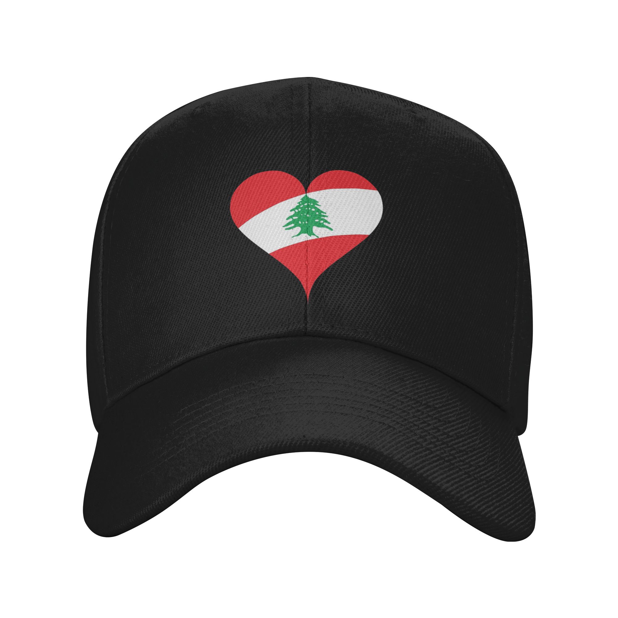 Women Accessories Lebanon - ผู้ชาย ผู้หญิง ธงเลบานอน อุปกรณ์เสริมรูปหัวใจ หมวกเบสบอล หมวกทรัคเกอร์
