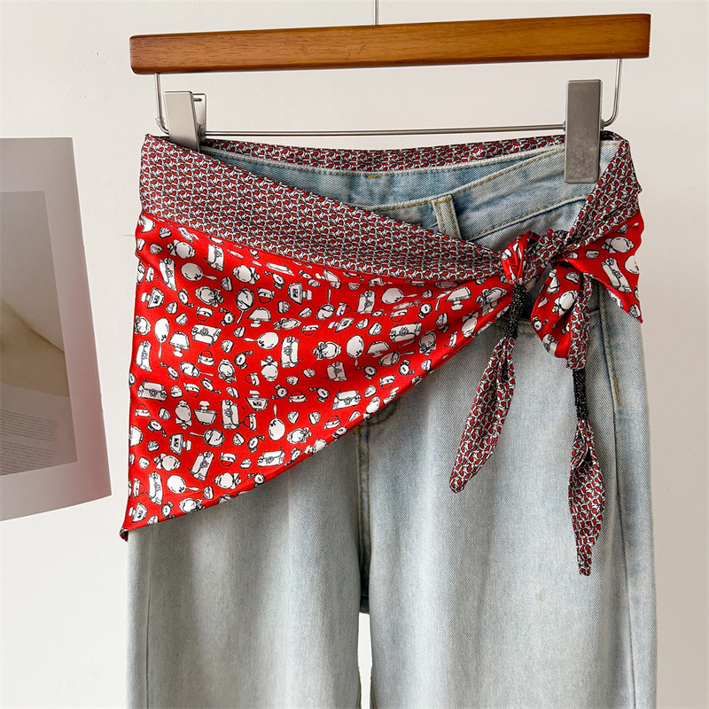 Women'S Jeans Accessories - ผ้าพันคอสำหรับผู้หญิง ผ้าพันคอรูปทรงเพชรบางๆ ผ้าพันคอแบบหรูหรา ผ้าคลุมศีรษะ ผ้าพันคอแบบหรูหรา ผ้าคลุมไหล่