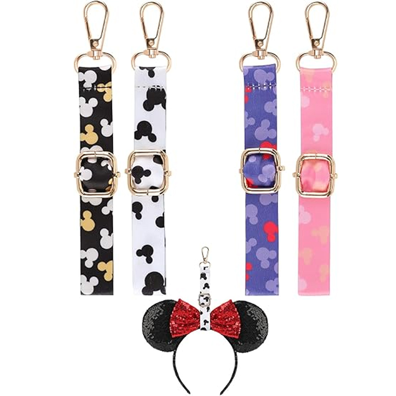Women Accessories List - ที่แขวนหูมิกกี้เม้าส์สำหรับกระเป๋าเป้ สายคล้องลูกปัด พวงกุญแจ อุปกรณ์เสริมสำหรับการเดินทาง ที่คาดผม ที่แขวนตกแต่ง