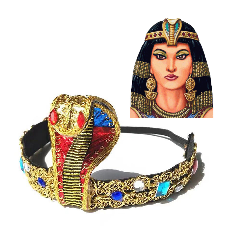 งูรูป Headpiece คลีโอพัตรา Hea - Women Accessories In Egypt บทวิจารณ์และราคา
