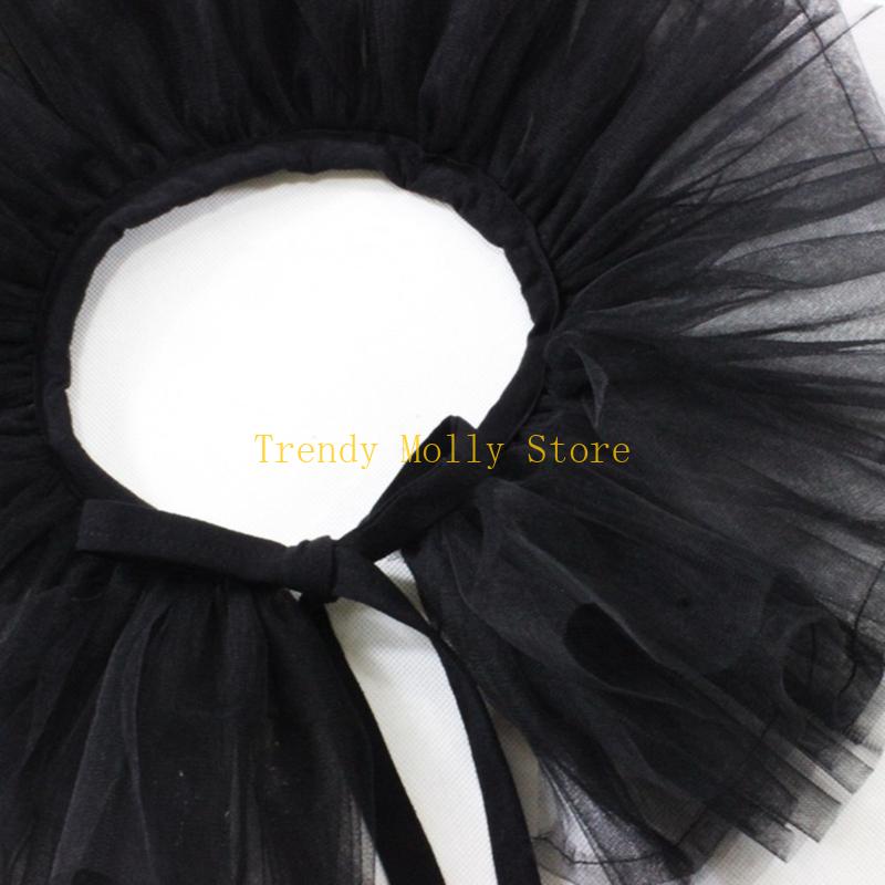 N5KB สุภาพสตรีปลอมคอ Gothic Ru - Women'S Victorian Accessories บทวิจารณ์และราคา