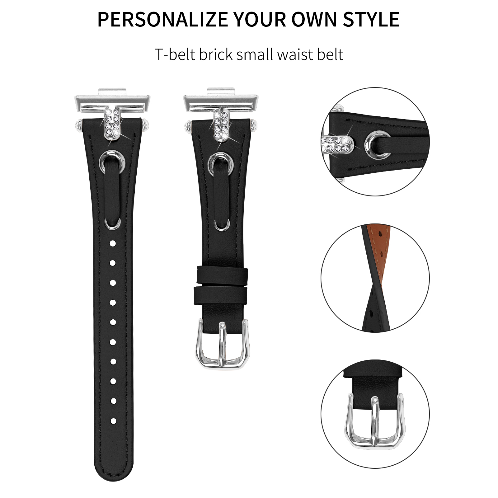 สายหนังสำหรับนาฬิกาหัวเว่ย ฟิต - Women Accessories In English บทวิจารณ์และราคา