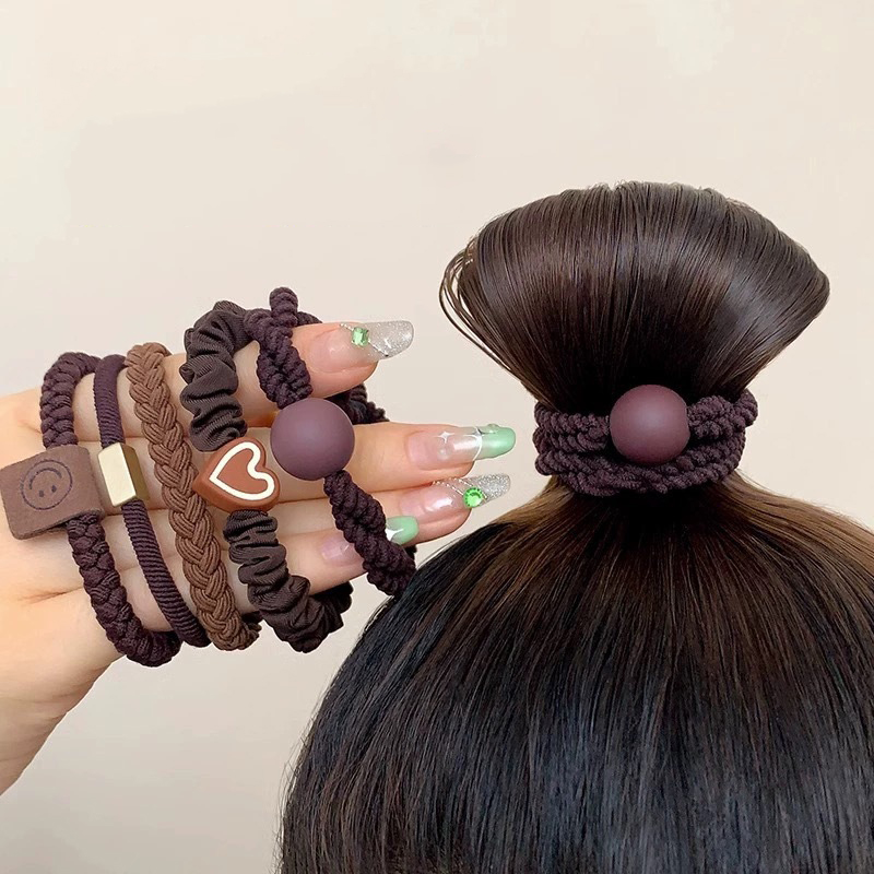 5/10pcs Simple Heart Ball Char - Women Accessories Combo บทวิจารณ์และราคา