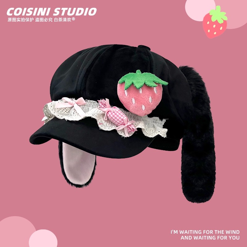 หมวกเบเร่ต์ฤดูใบไม้ร่วง-ฤดูหนา - Women'S Accessories Designer บทวิจารณ์และราคา