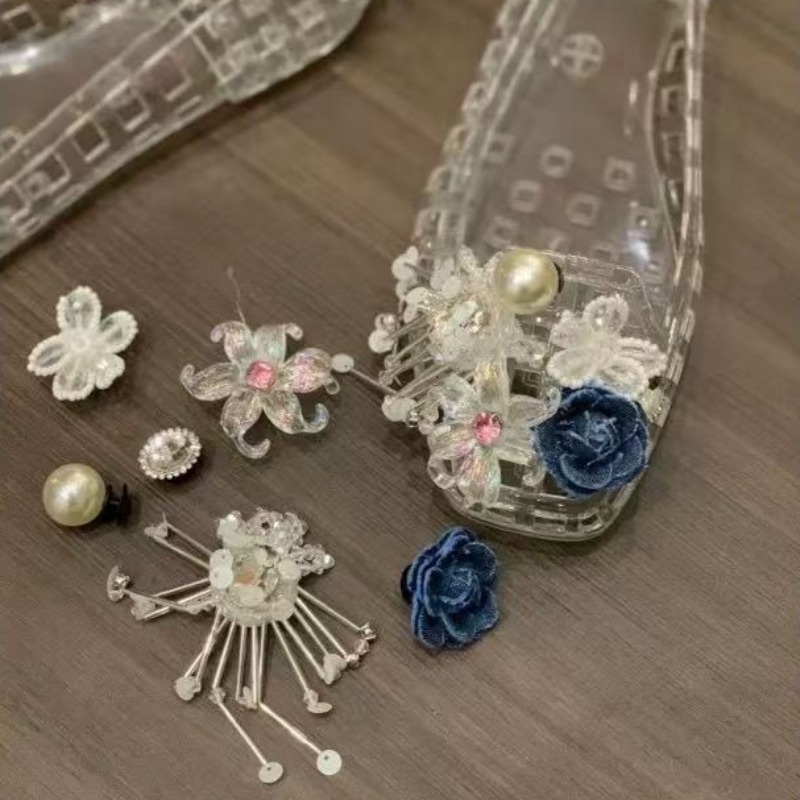ออกแบบรองเท้า Glamour PVC โปร่ - Women'S Accessories Designer บทวิจารณ์และราคา