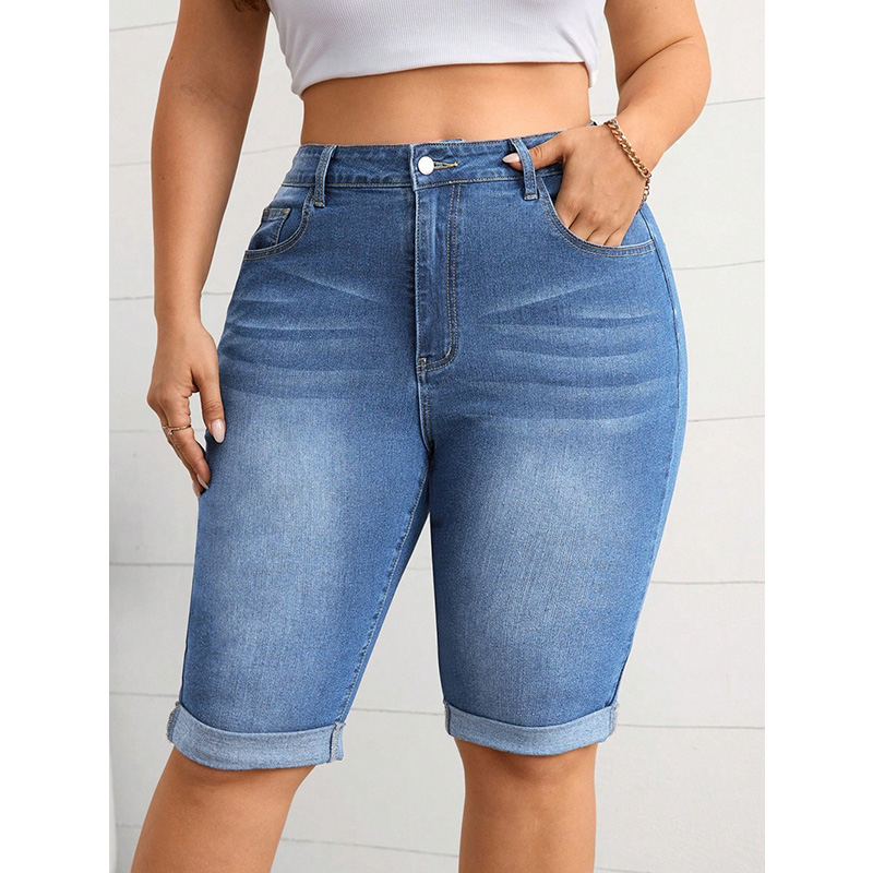 กางเกงยีนส์ทรงดินสอเอวกลางแบบว - Women'S Jeans Accessories บทวิจารณ์และราคา