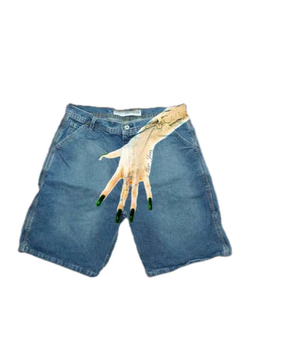 กางเกงยีนส์ขาสั้นสไตล์วินเทจ D - Women'S Jeans Accessories บทวิจารณ์และราคา