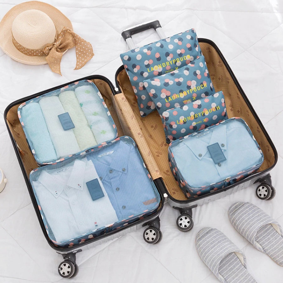 6 ชิ้น Travel Organizer กระเป๋ - Women Accessories List บทวิจารณ์และราคา