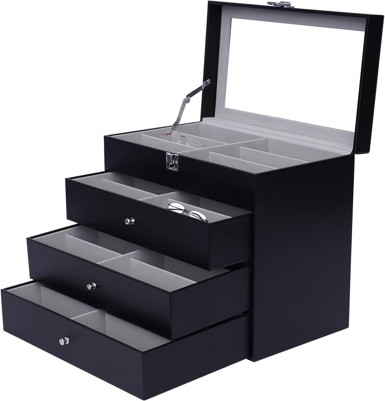 24 ช่องใส่แว่นตากันแดดOrganize - Women Accessories List บทวิจารณ์และราคา