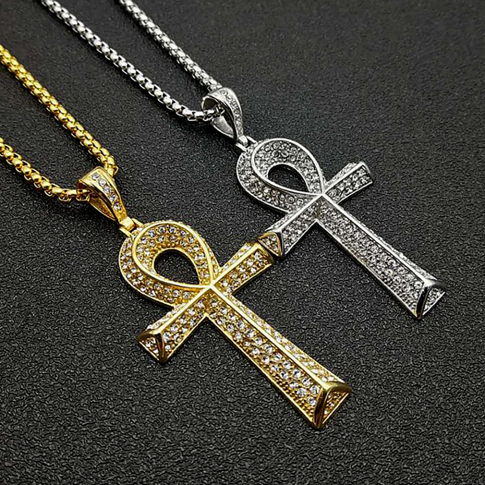 สร้อยคอจี้รูปอังค์สไตล์โกธิควิ - Women Accessories In Egypt บทวิจารณ์และราคา