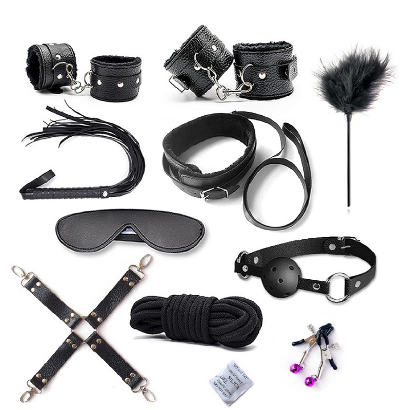 ชุด BDSM ชุดทาสของเล่นเพศผู้ให - Women Accessories Combo บทวิจารณ์และราคา