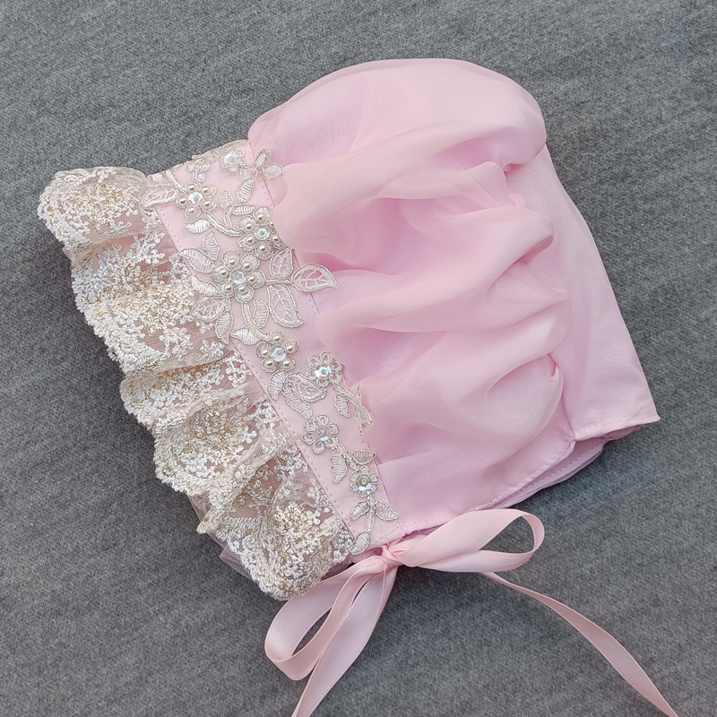Victorian Bonnet Ruffles Villa - Women'S Victorian Accessories บทวิจารณ์และราคา