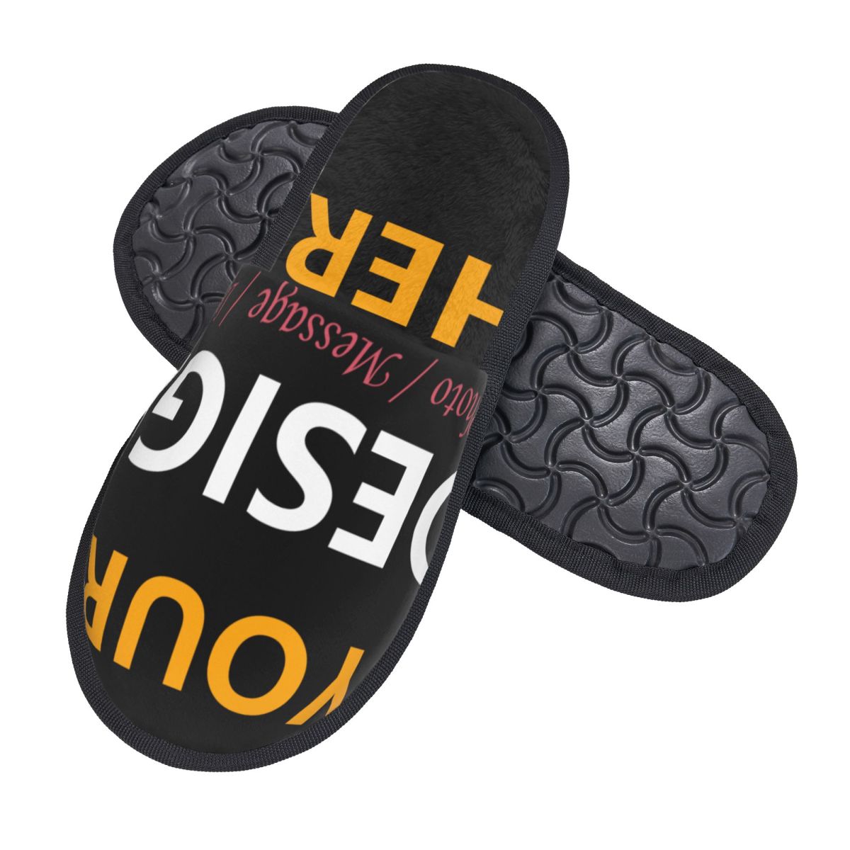 รองเท้าแตะแบบสวมในบ้านสำหรับผู - Women Accessories Logo Design บทวิจารณ์และราคา