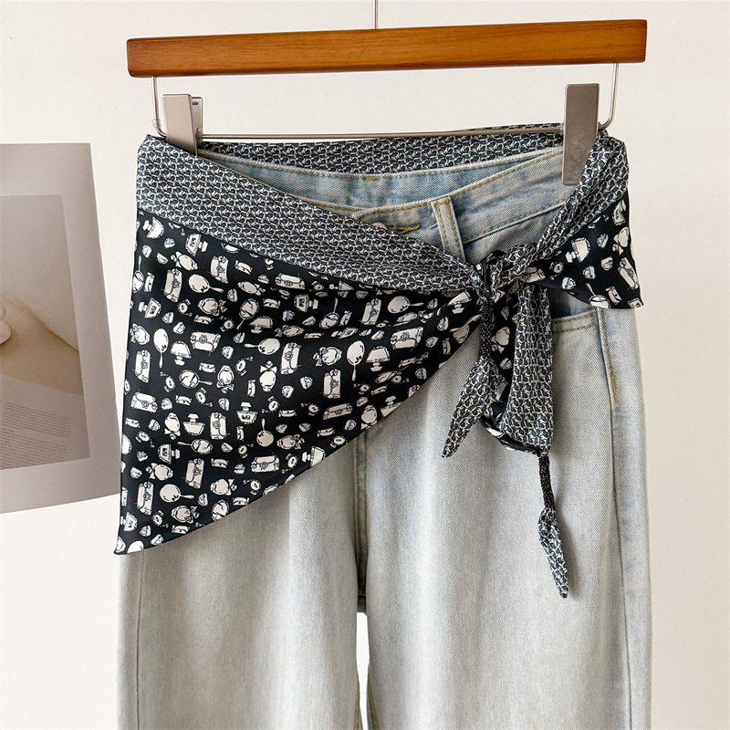 ผ้าพันคอสำหรับผู้หญิง ผ้าพันคอ - Women'S Jeans Accessories บทวิจารณ์และราคา