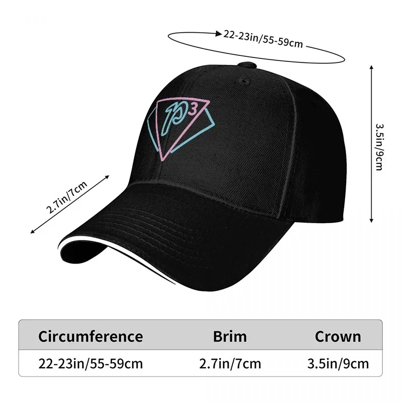 หมวกเบสบอลโลโก้ P3 ใหม่ สีดำ พ - Women Accessories Logo Design บทวิจารณ์และราคา