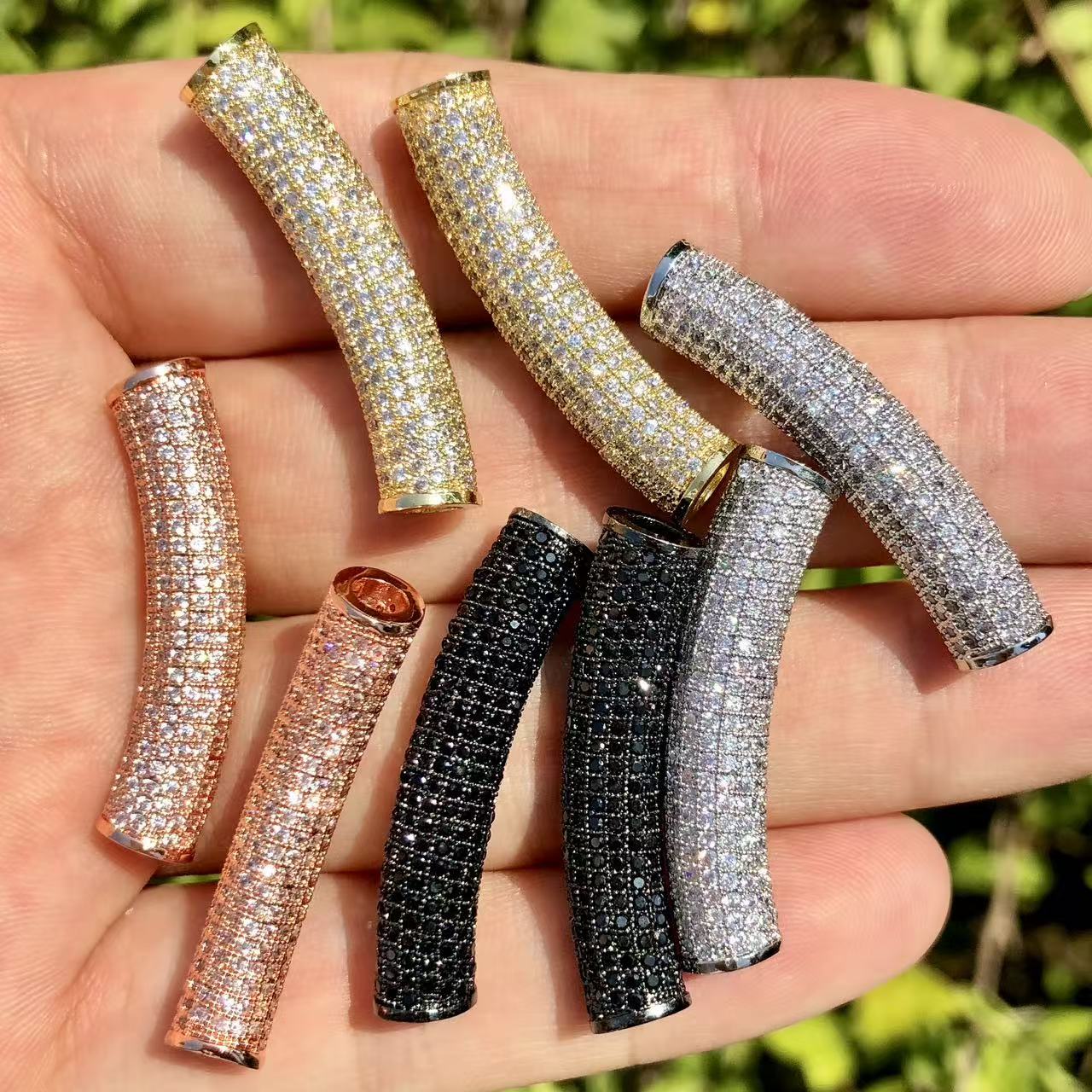 2 ชิ้น/ล็อต แท่งทองแดงยาวประดั - Women Accessories Bracelet บทวิจารณ์และราคา