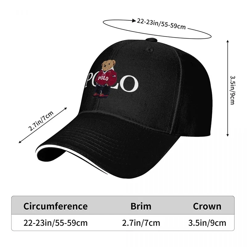 หมวกเบสบอลสีดำลายโลโก้ BEAR ให - Women Accessories Logo Design บทวิจารณ์และราคา