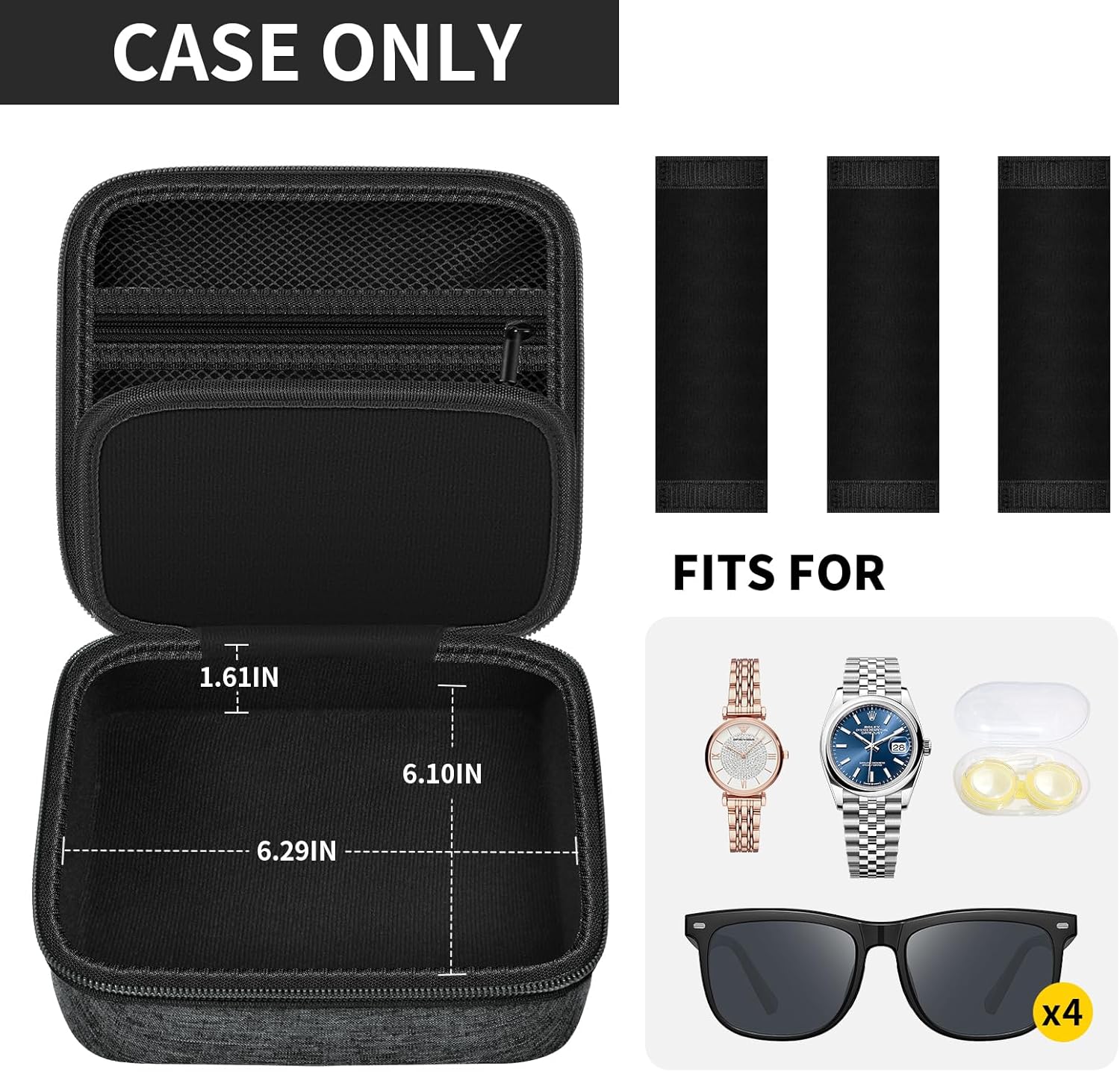 Travel แว่นตากันแดด Organizer  - Women Accessories List บทวิจารณ์และราคา