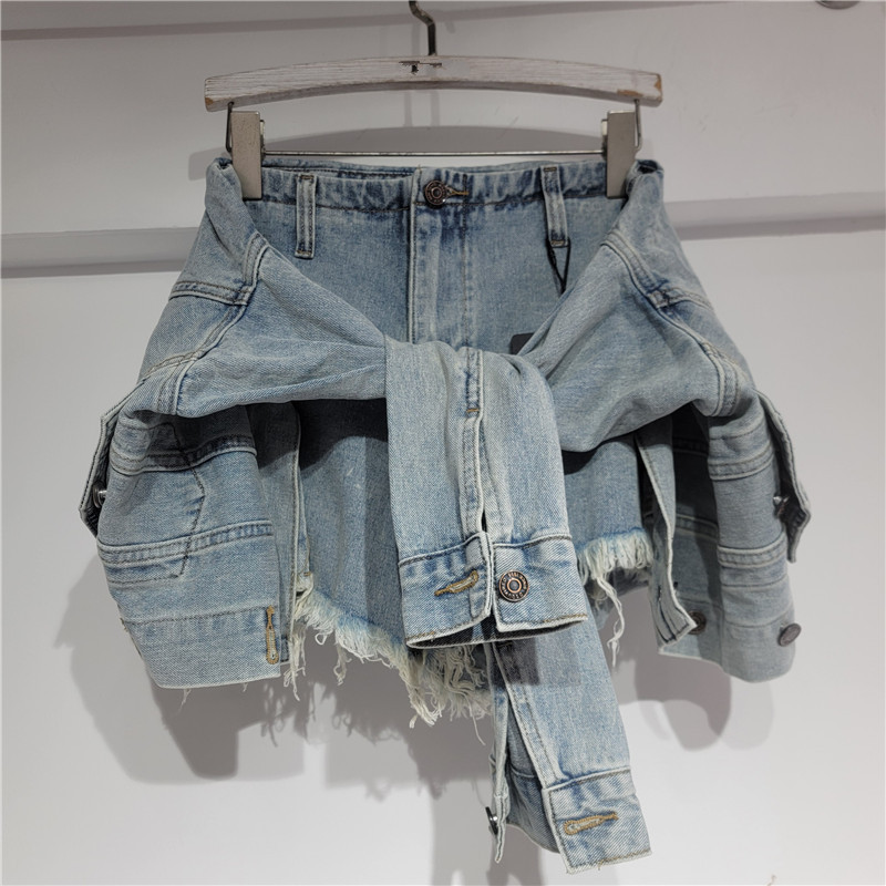 กางเกงยีนส์ขาสั้นผู้หญิง วินเท - Women'S Jeans Accessories บทวิจารณ์และราคา