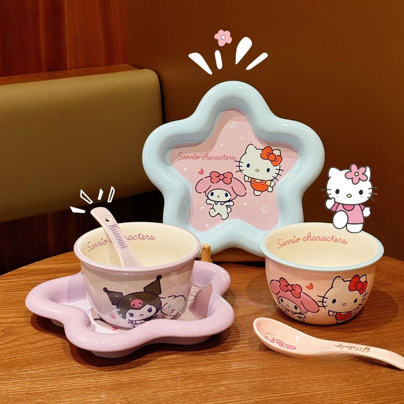 ชุดเซรามิคลายการ์ตูนแมว ชุดอาห - Women Accessories Combo บทวิจารณ์และราคา