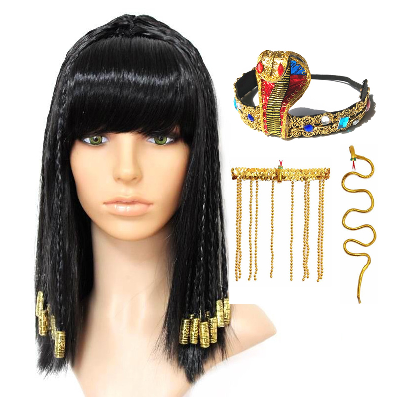วิกผมคลีโอพัตราผู้หญิงอียิปต์  - Women Accessories In Egypt บทวิจารณ์และราคา