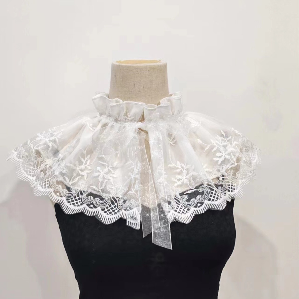 ผู้หญิง Victorian Lace Ruffled - Women'S Victorian Accessories บทวิจารณ์และราคา