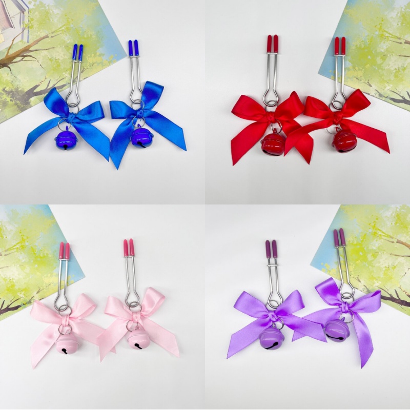 Bowknot ที่หนีบหัวนมโลหะรูปตัว - Women Accessories Combo บทวิจารณ์และราคา