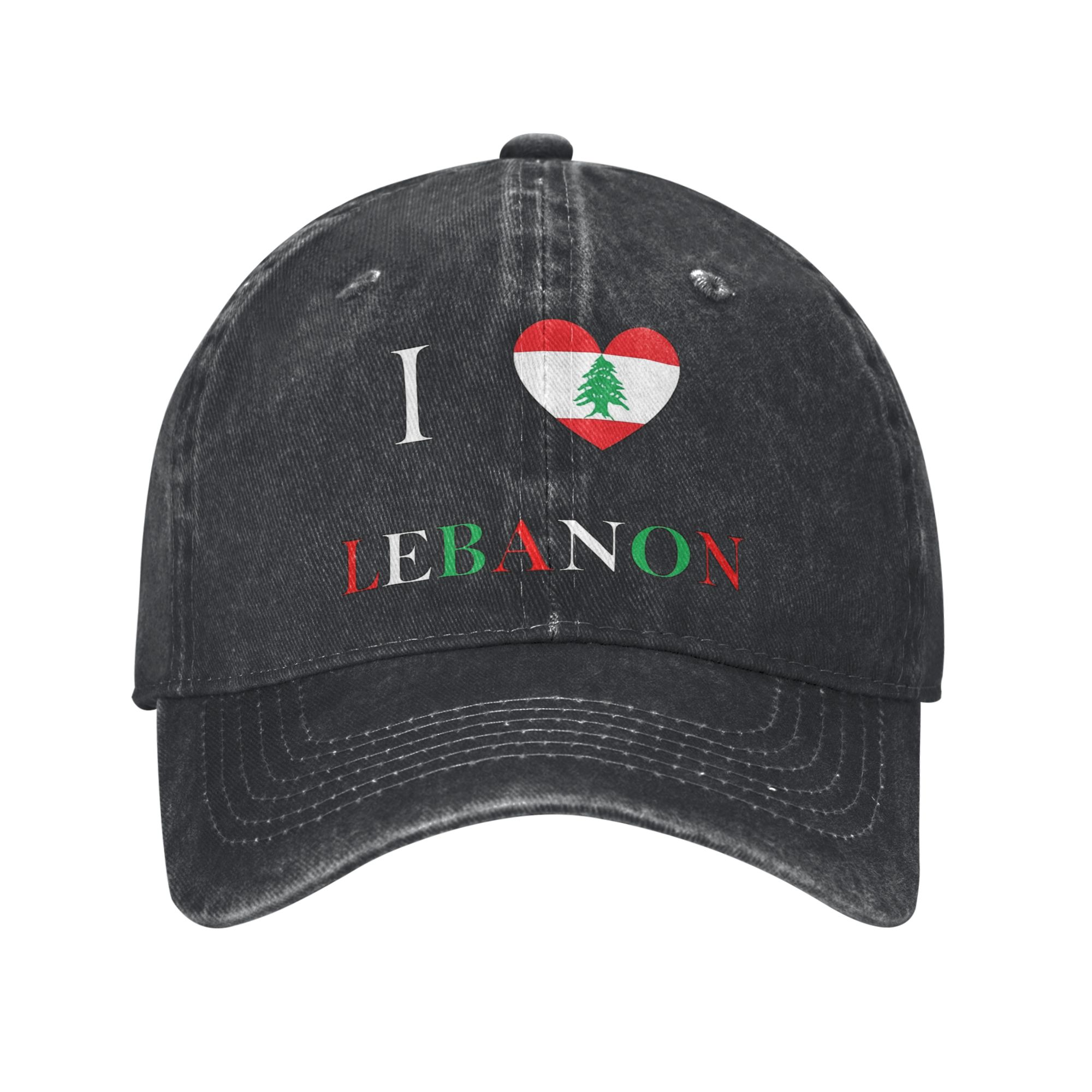 เลบานอนธงหัวใจหมวกคนขับรถบรรทุ - Women Accessories Lebanon บทวิจารณ์และราคา