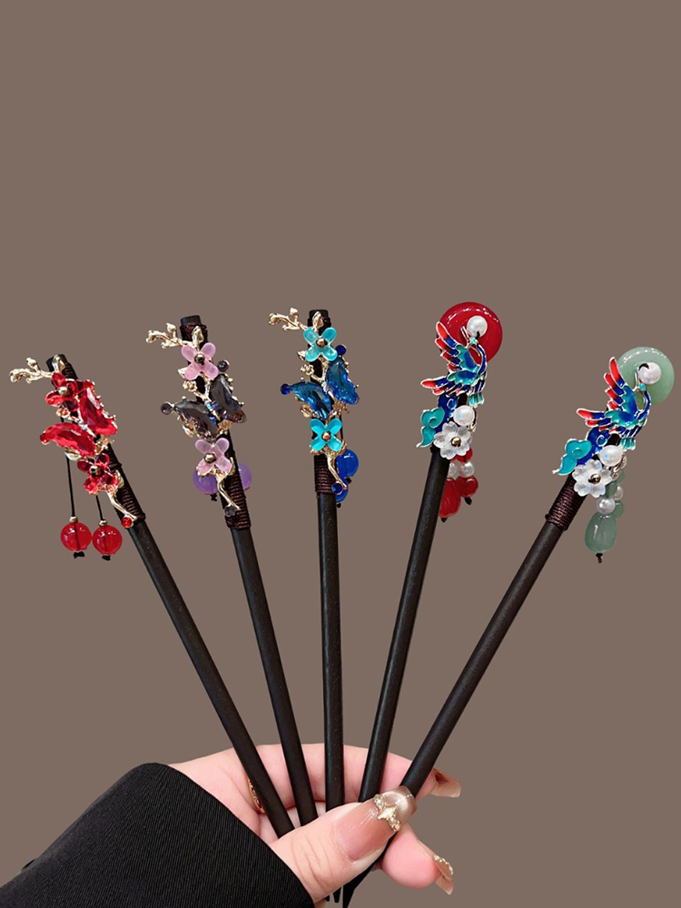 ไม้เสียบผมจีนแบบสวยงาม 1 ชิ้น  - Women'S Accessories Designer บทวิจารณ์และราคา