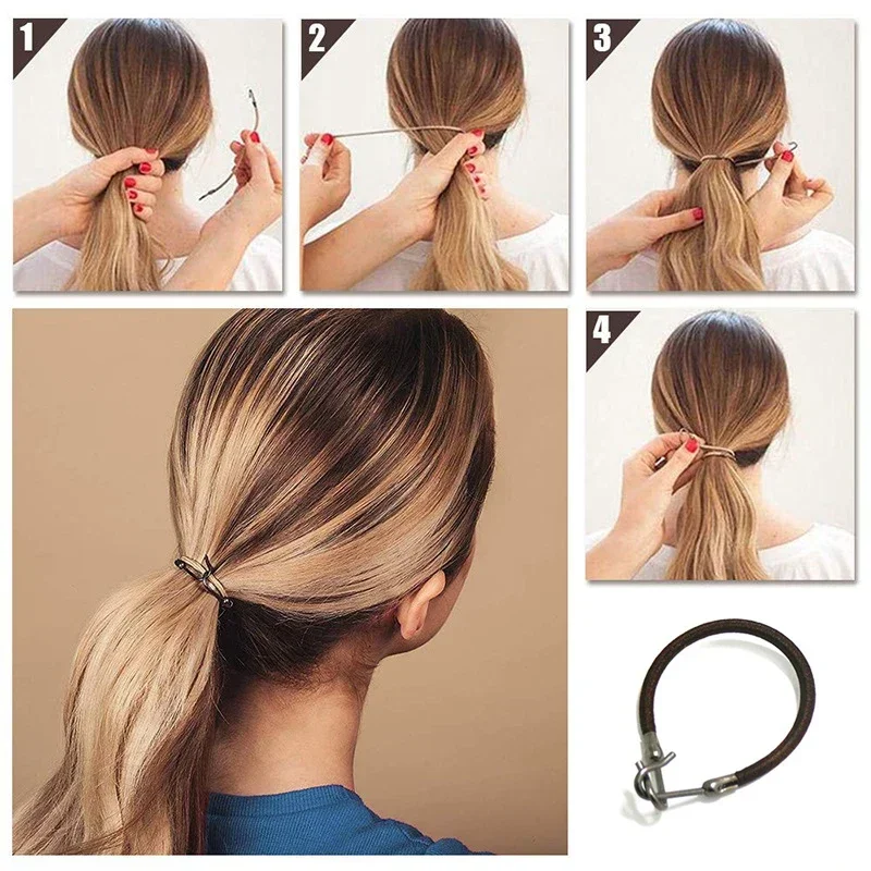 5/10PCS หางม้ายางยืดหยุ่นผมสํา - Women Accessories Combo บทวิจารณ์และราคา