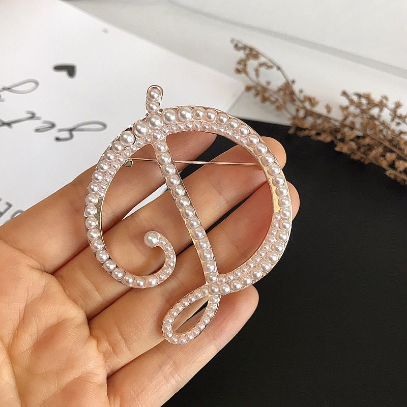 ตัวอักษรภาษาอังกฤษ A-Z Pearl เ - Women Accessories In English บทวิจารณ์และราคา
