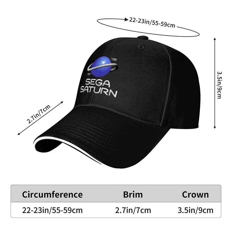 ใหม่ SEGA SATURN LOGO หมวกเบสบ - Women Accessories Logo Design บทวิจารณ์และราคา