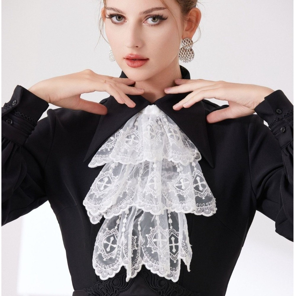 ปลอกคอผ้าลูกไม้สไตล์วิคตอเรียน - Women'S Victorian Accessories บทวิจารณ์และราคา